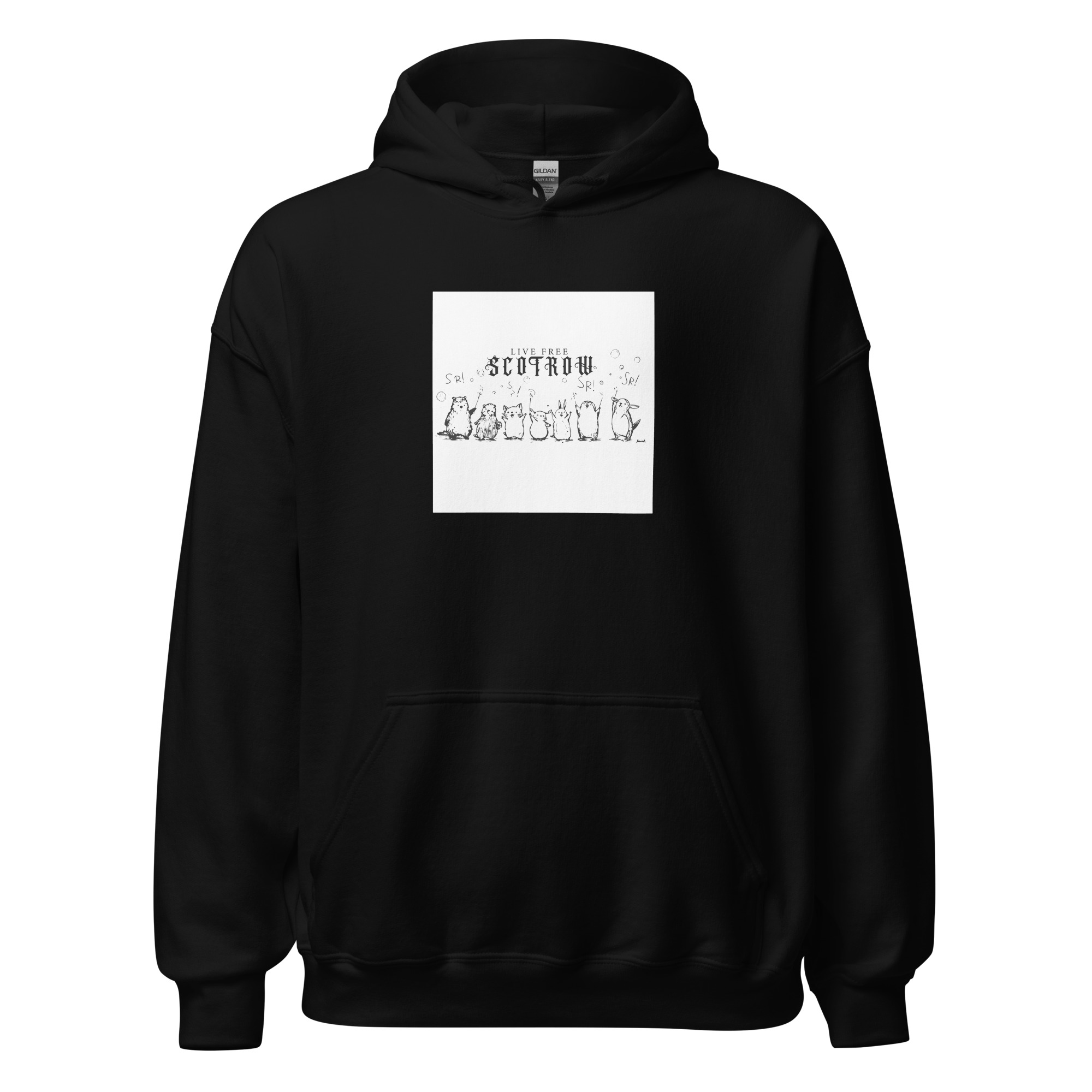 Live Free Scotrow Hoodie | Premium Unisex Pullover